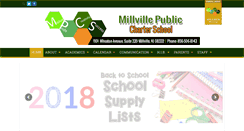 Desktop Screenshot of millvillepubliccharterschool.org